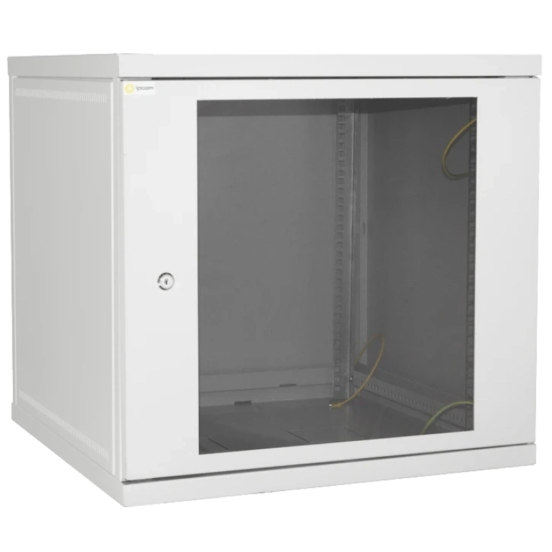 Шафа настінна 19" IPCOM СН-12U-06-06-ДС-1-7035