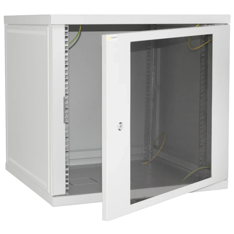 Шафа настінна 19" IPCOM СН-12U-06-06-ДС-1-7035