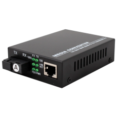 Медіаконвектор (1310TX&1550RX, 10/100/1000, 20км SC) TelStream MC-218/320SC