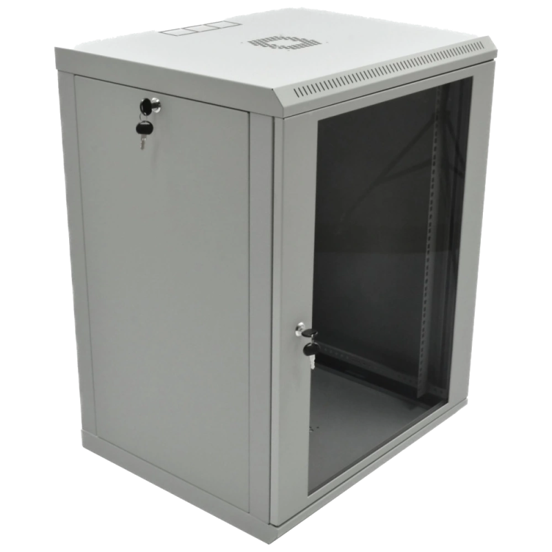 Шафа серверна 18 юнітів 19" 18U 600х600х907 мм