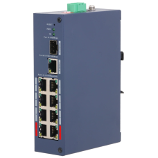 Комутатор 10 портів керований Dahua DH-CHS4110-8ET-110 PoE
