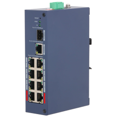 Комутатор 10 портів керований Dahua DH-CHS4110-8ET-110 PoE