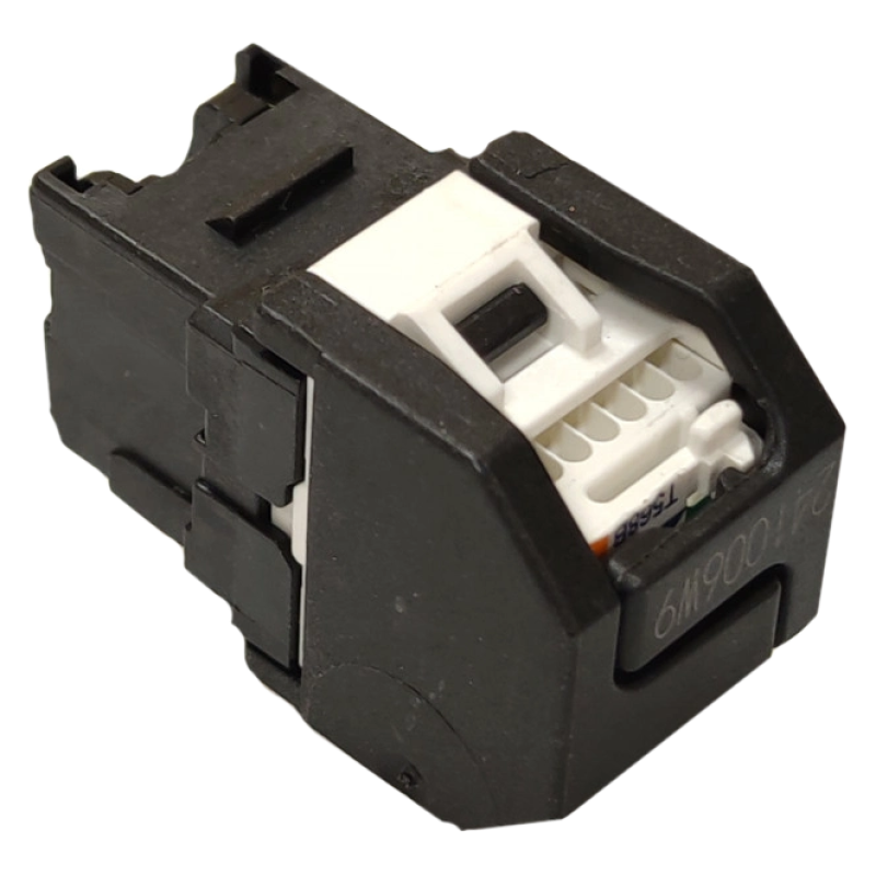 Модуль Keystone UTP RJ45 кат. 6, чорний Corning
