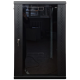 Шафа EServer 18U 600х500х907 скло, чорна