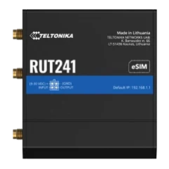 Промисловий стільниковий маршрутизатор Teltonika RUT241 з 4G LTE, Wi-Fi