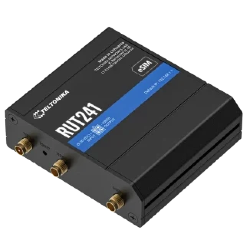 Промисловий стільниковий маршрутизатор Teltonika RUT241 з 4G LTE, Wi-Fi