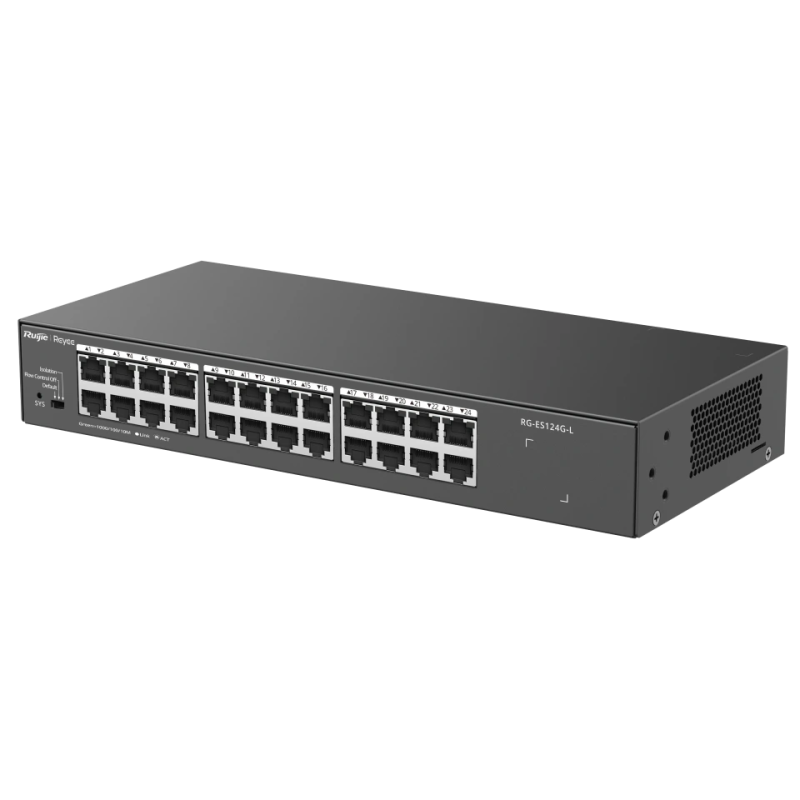 Комутатор 24 порти некерований Ruijie Reyee RG-ES124G-L