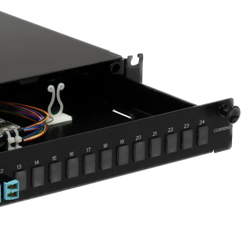 Патч-панель LAN1 з 12xLC Duplex OM3/OM4 24 пігтейл