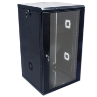 Шафа 19" 21U 600х600х1040мм акрилове скло, чорна