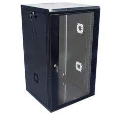 Шафа 19" 21U 600х600х1040мм акрилове скло, чорна
