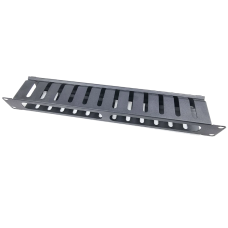 Кабельний організатор SN 19" 1U(80мм)-9005