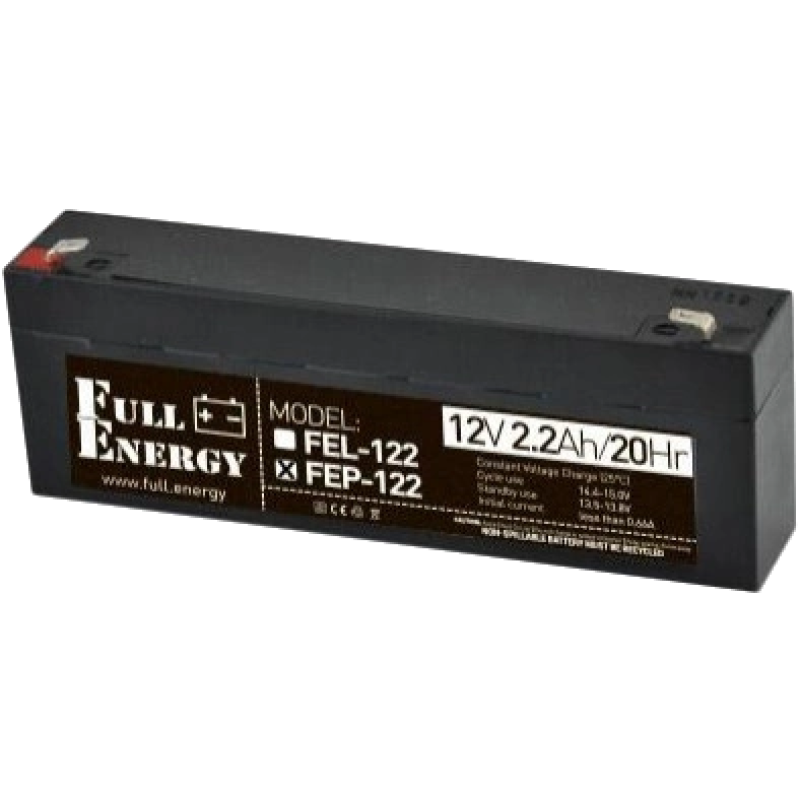 Свинцево-кислотна акумуляторна батарея Full Energy FEP-122 2.2А•г 12В