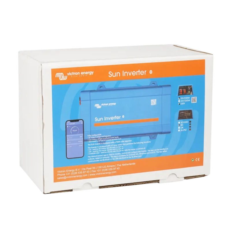Інвертор Victron Energy Sun Inverter 12/250-15 автономний однофазний чиста синусоїда