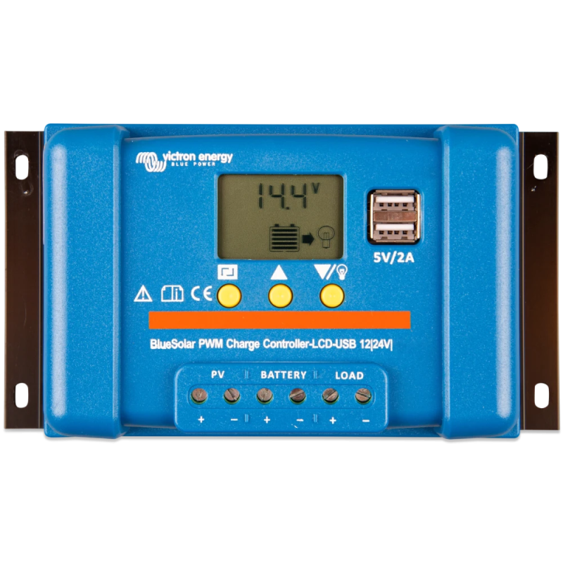 Контролер заряду Victron Energy BlueSolar PWM-LCD&USB 12/24-30