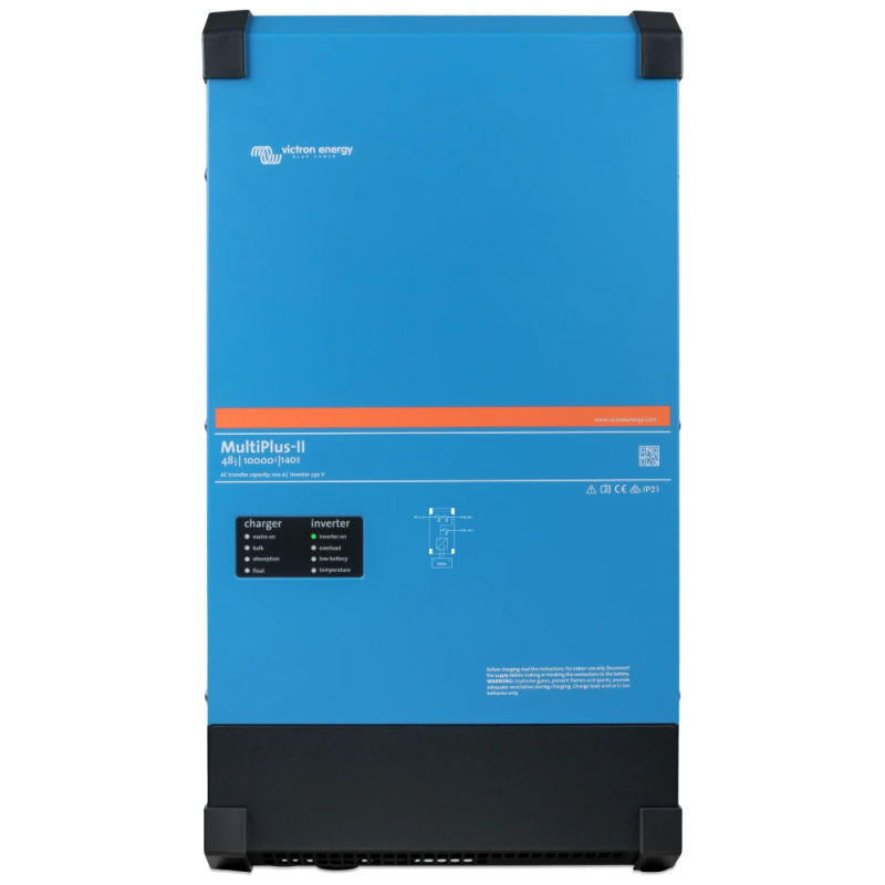 Інвертор VictronEnergy MultiPlus-II 48/10000/140-100 однофазний чиста синусоїда