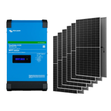 Система автономного живлення однофазна Victron Energy EasySolar-II GX 48/3000/35-32 + AIKO G645-MCH72Dw 2.4 кВт