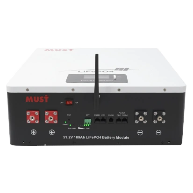 Літієва акумуляторна батарея Must LP16-48100 51.2В 100А•г