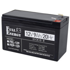 Свинцево-кислотна акумуляторна батарея Full Energy FEP-129 9А•г 12В