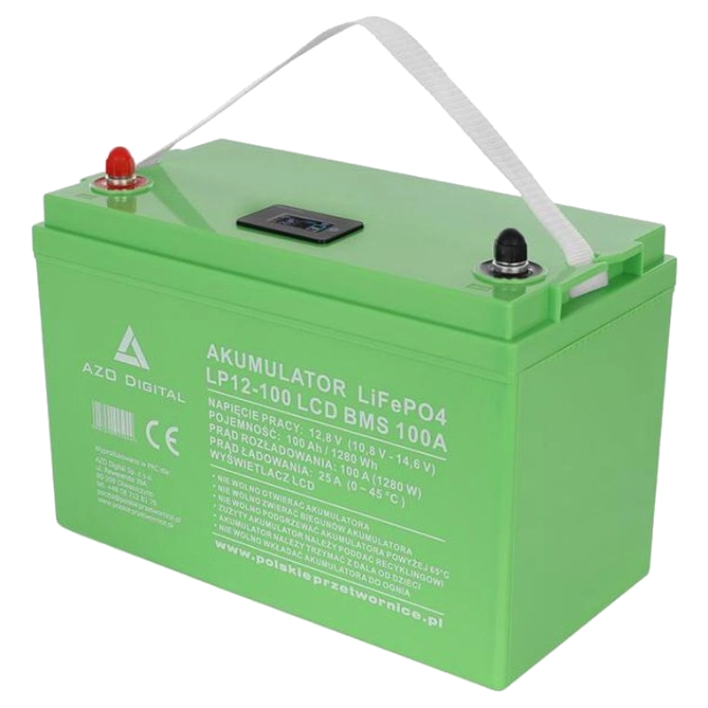 Акумуляторна батарея LP12-100 100Ah 12V 100A LCD