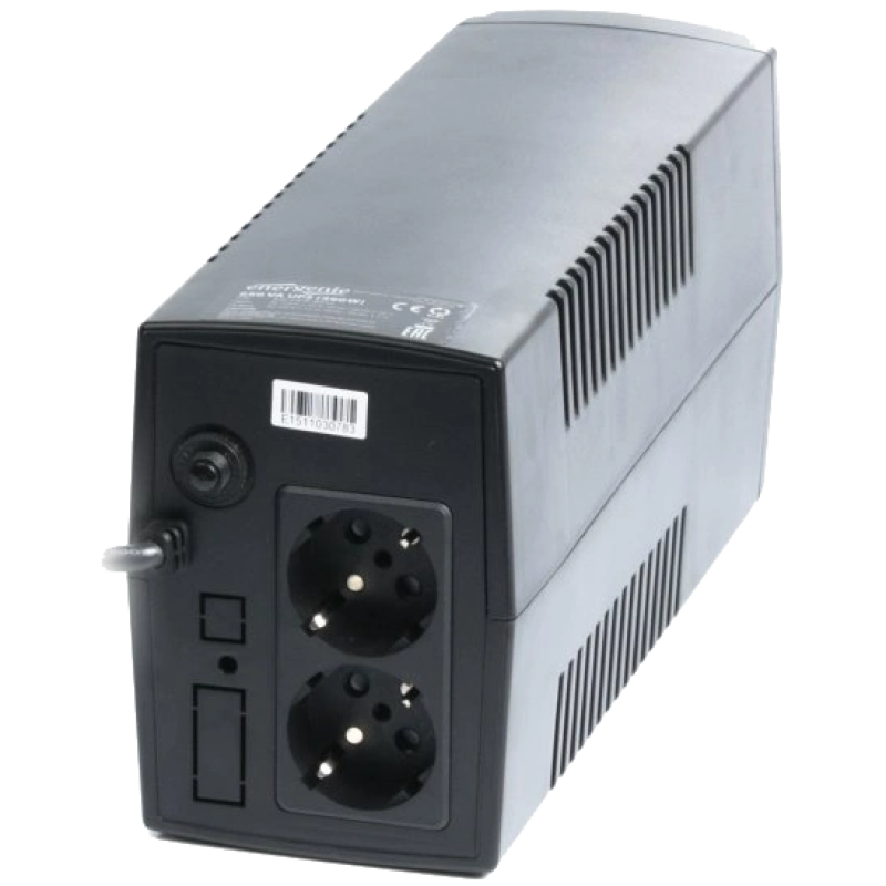 Джерело безперебійного живлення EnerGenie EG-UPS-B650 650ВA апроксимована синусоїда