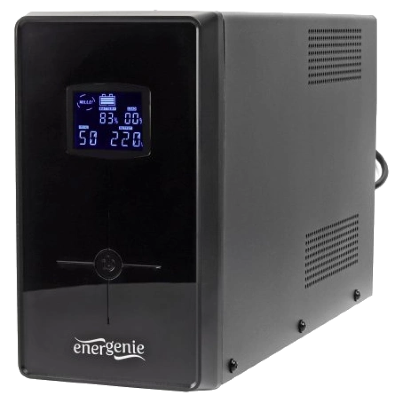 Джерело безперебійного живлення EnerGenie EG-UPS-035 2000ВA апроксимована синусоїда