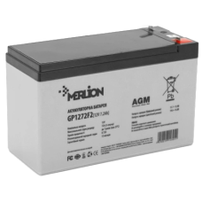 Акумуляторна батарея MERLION AGM GP1272F2 12V 7.2AH