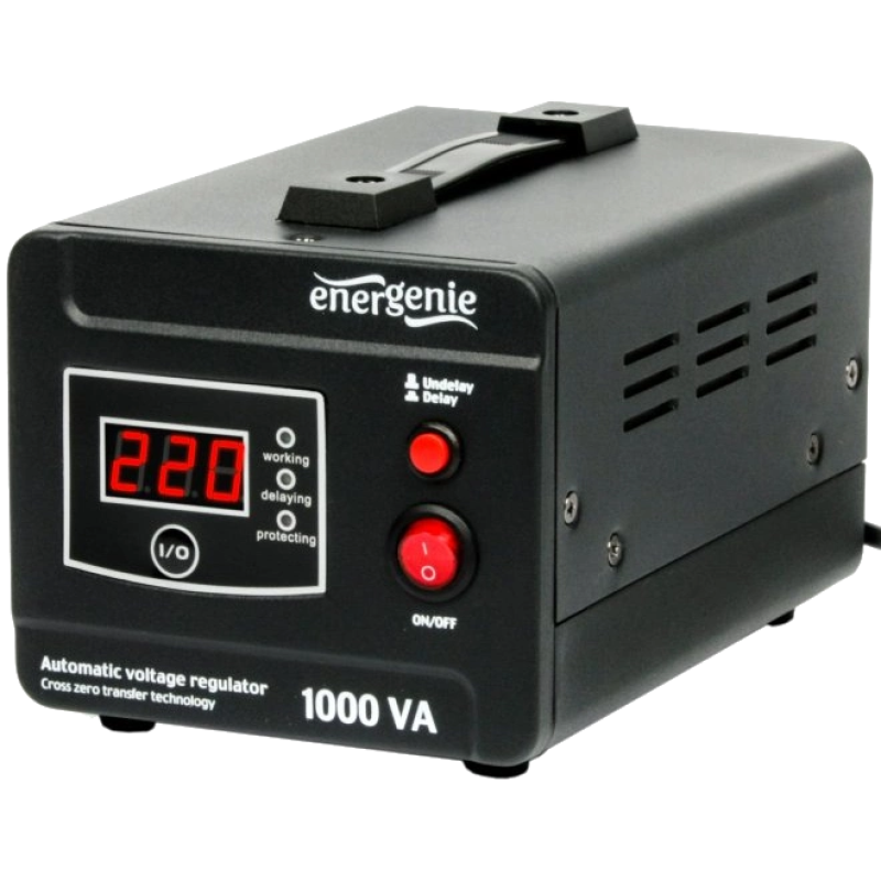 Автоматичний регулятор EnerGenie EG-AVR-D1000-01 1000ВА