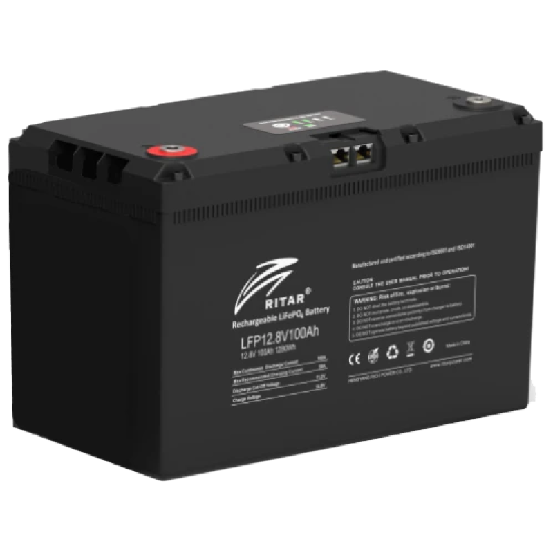 Акумуляторна батарея Ritar LFP12.8V100AH G3 з системою підігріву та bluetooth