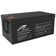 Літієва акумуляторна батарея Ritar R-LFP25.6V100AH G1 з bluetooth