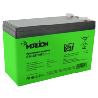 Свинцево-кислотна акумуляторна батарея MERLION G-MLG1290F2 9А•г 12В мультигель