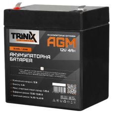 Акумуляторна батарея TRINIX 12V4Ah/20Hr