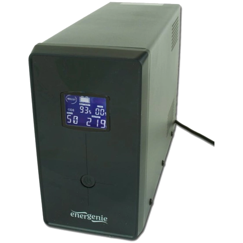 Джерело безперебійного живлення EnerGenie EG-UPS-033 1200ВA апроксимована синусоїда