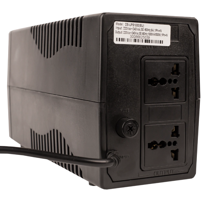 Джерело безперебійного живлення Hikvision DS-UPS1000 1000 ВА
