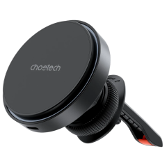 Автомобільний зарядний пристрій Choetech T205-F Black