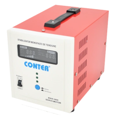 Стабілізатор напруги Conter MSER 5000 VA-V2/3750Вт однофазний сервопривід