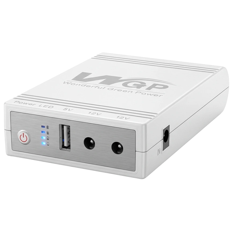 Джерело безперебійного живлення Mini UPS WGP UPS103C 20000mAh 5V/12V/12V