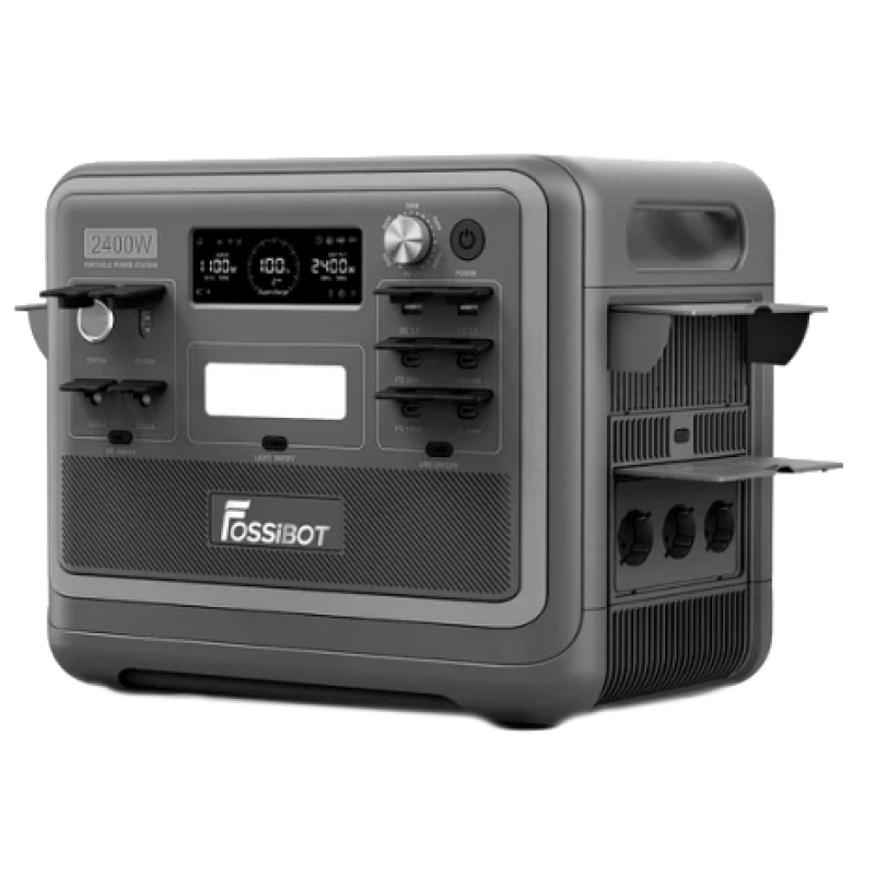 Портативний зарядний пристрій FOSSiBOT F2400 2200W/2048Wh MPPT 500W LiFePO₄