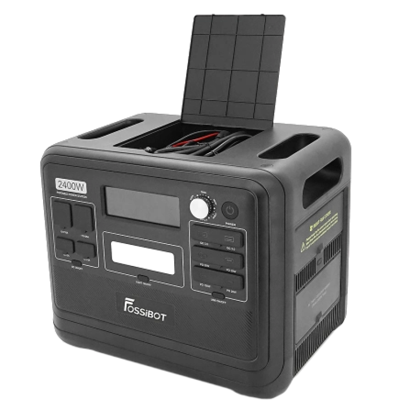 Портативний зарядний пристрій FOSSiBOT F2400 2200W/2048Wh MPPT 500W LiFePO₄