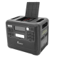 Портативний зарядний пристрій FOSSiBOT F2400 2200W/2048Wh MPPT 500W LiFePO₄