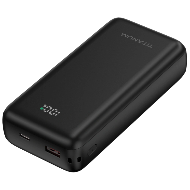 Повербанк TITANUM TPB-WCS20 PD45W Black 20000mAh