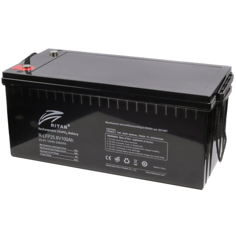 Акумуляторна батарея з bluetooth Ritar LFP25.6V100AH