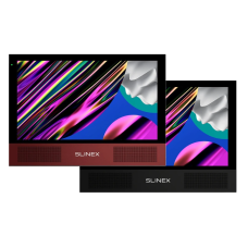 Відеодомофон Slinex Sonik 10 10"дюймів чорний/червоний