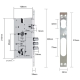 Врізна частина SEVEN LOCK 6085