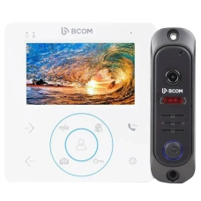 Комплект відеодомофона BCOM BD-480M White Kit