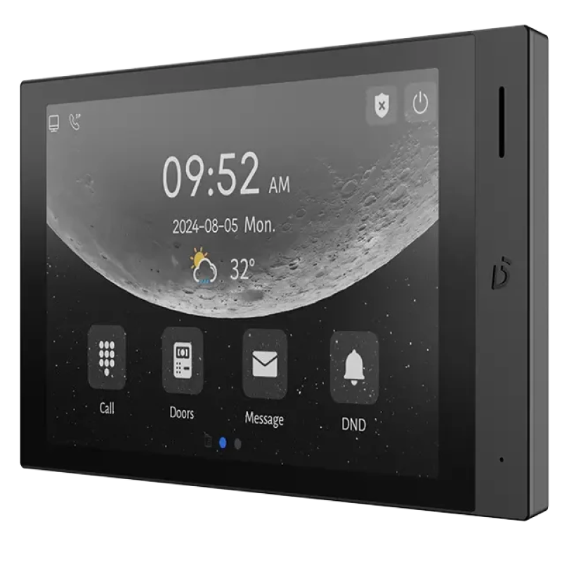 Відеодомофон Dnake H616 BLACK 8' Android 10
