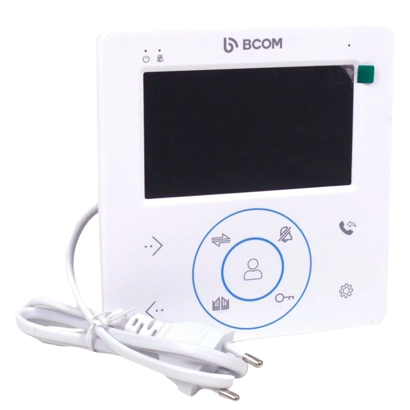 Комплект відеодомофона BCOM BD-480 White Kit
