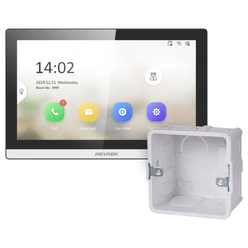 Комплект Hikvision DS-KH6350-WТE1 + DS-KAB86