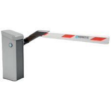 Шлагбаум Magnetic без стріли (лівий проїзд) білий алюміній PARKING PRO-LA0020