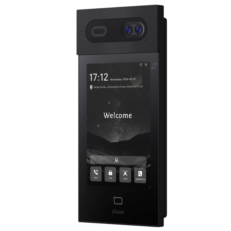 Виклична панель Dnake S617/F (врізна) S617 Android 8" IPS IK08