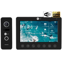Комплект відеодомофона NeoLight NeoKIT HD WF B/Black (KAPPA+ HD WF + PRIME FHD)